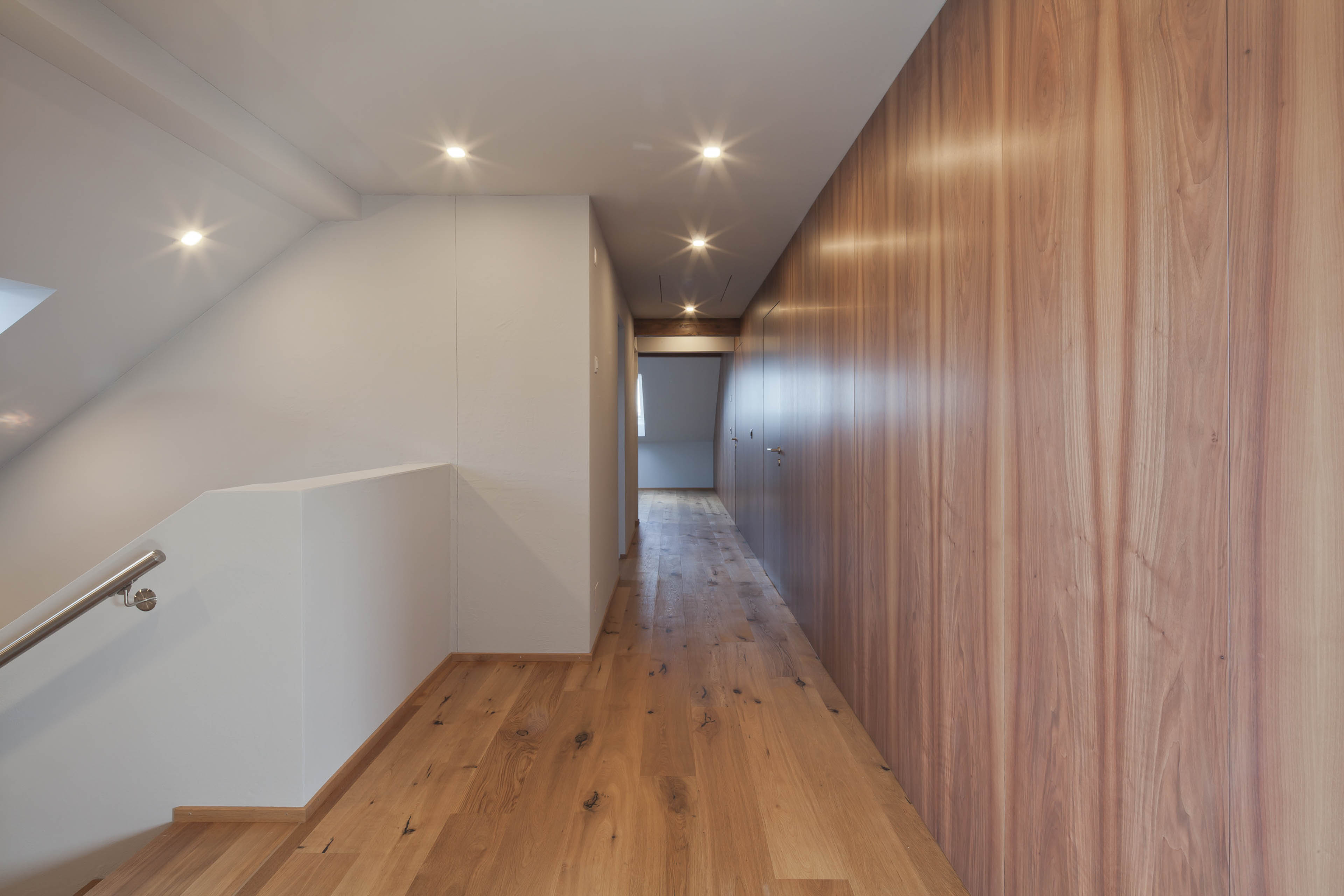 Landhausdiele Eiche in der Dachwohnung