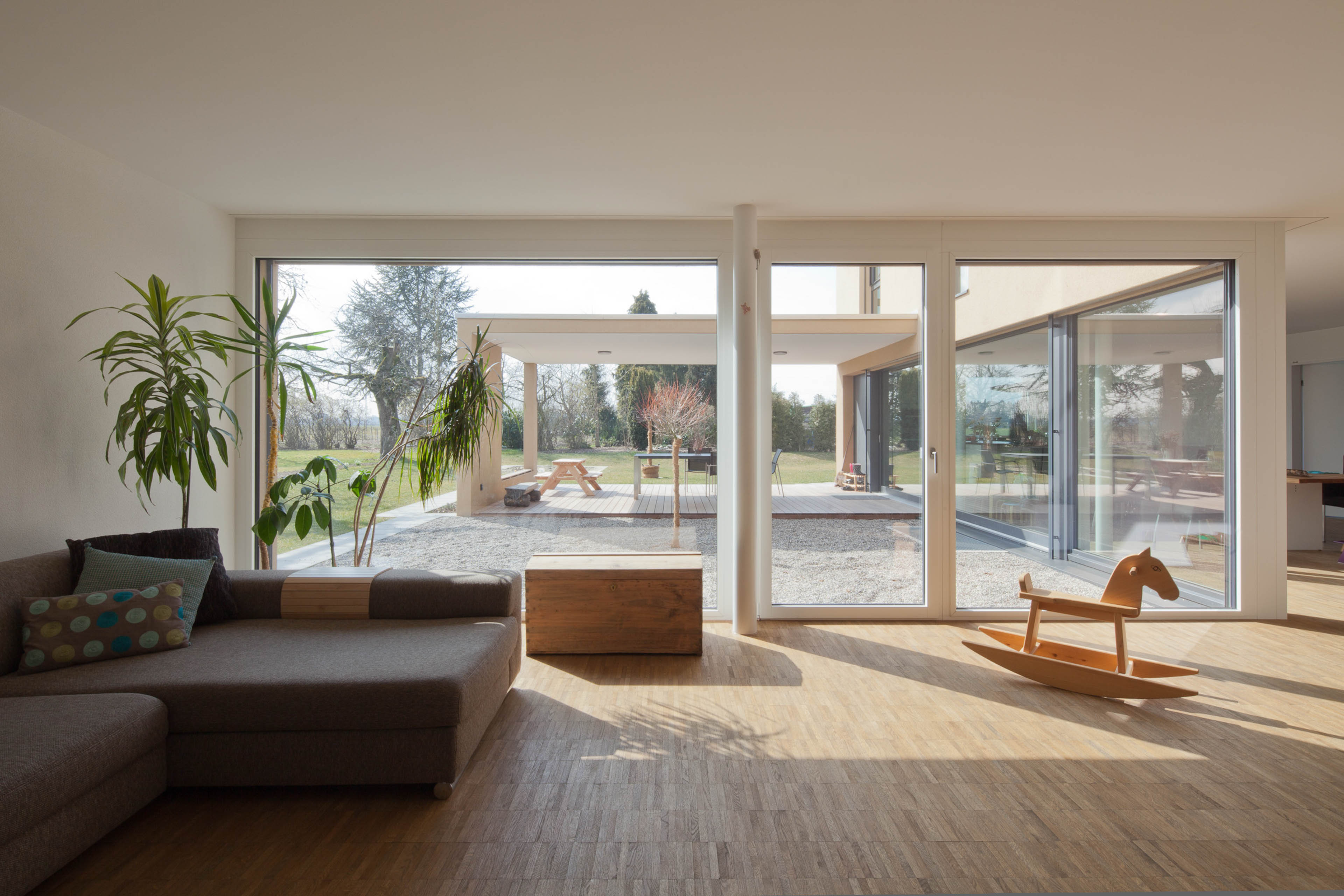 Eichenparallel im Einfamilienhaus
