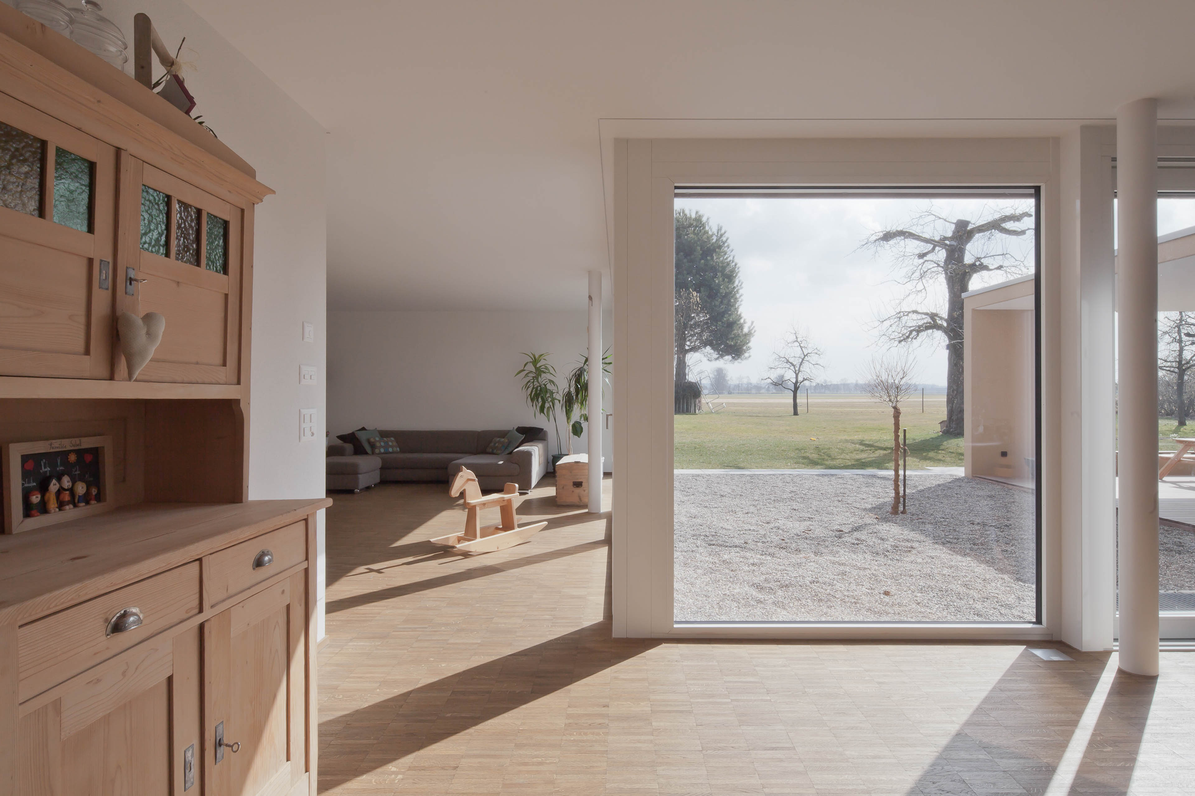 Eichenparallel im Einfamilienhaus