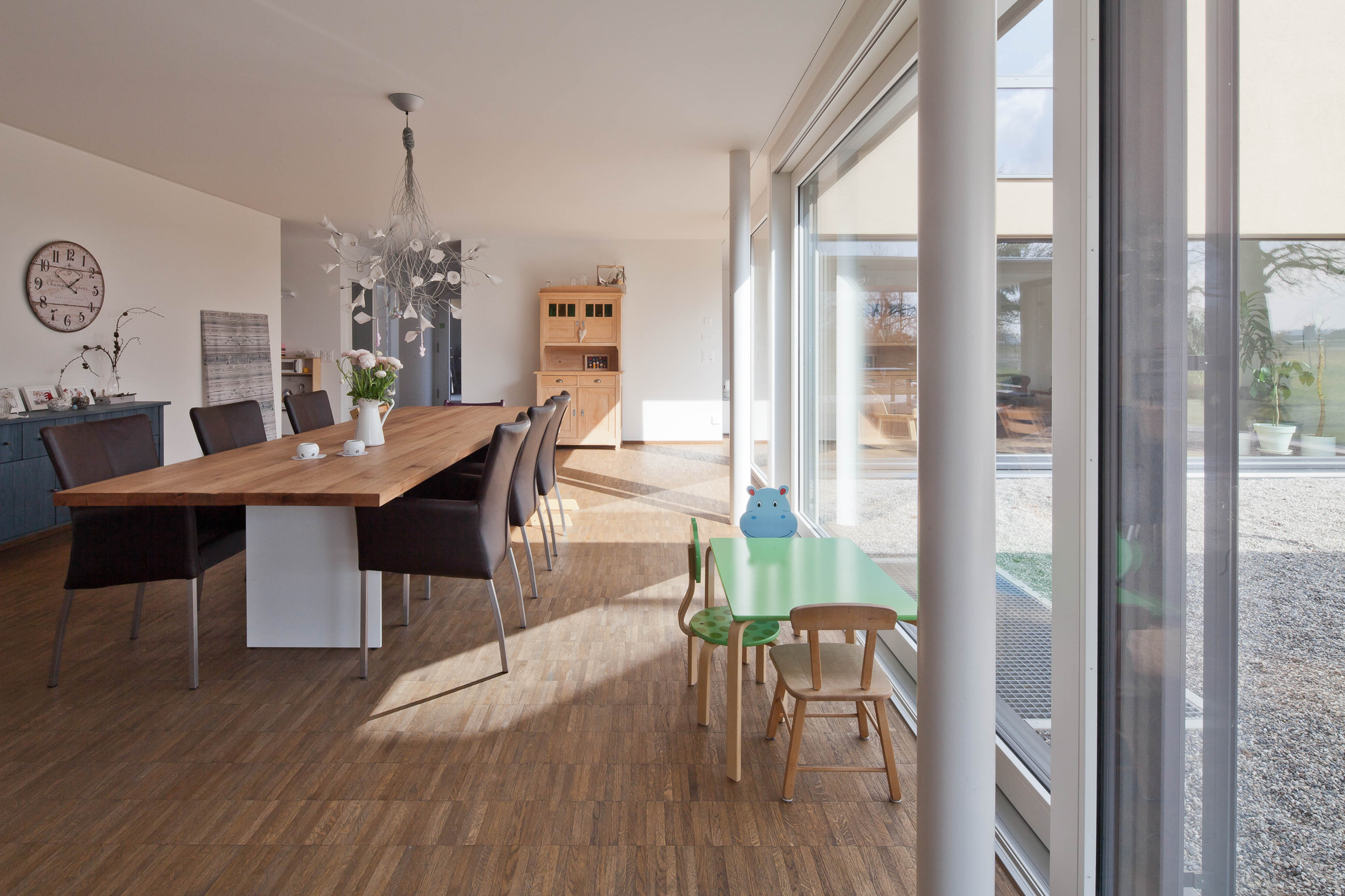 Eichenparallel im Einfamilienhaus