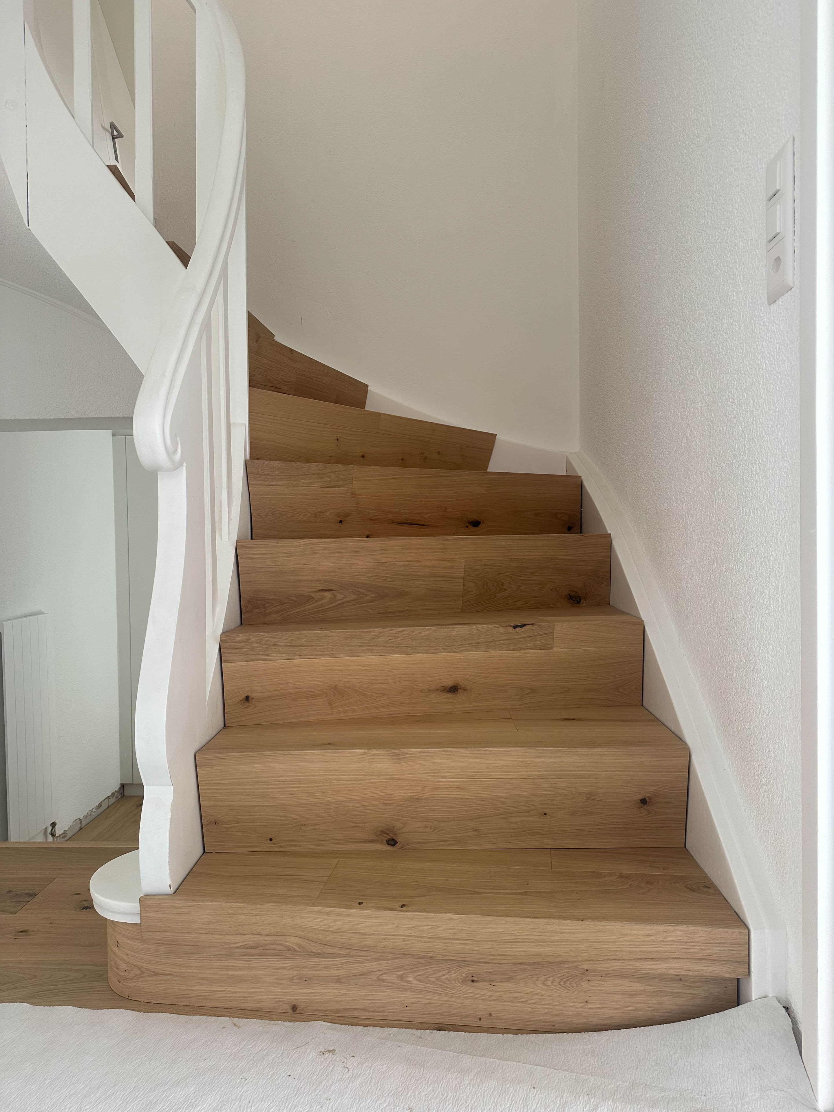 Nachher: Landhausdiele Eiche im Einfamilienhaus