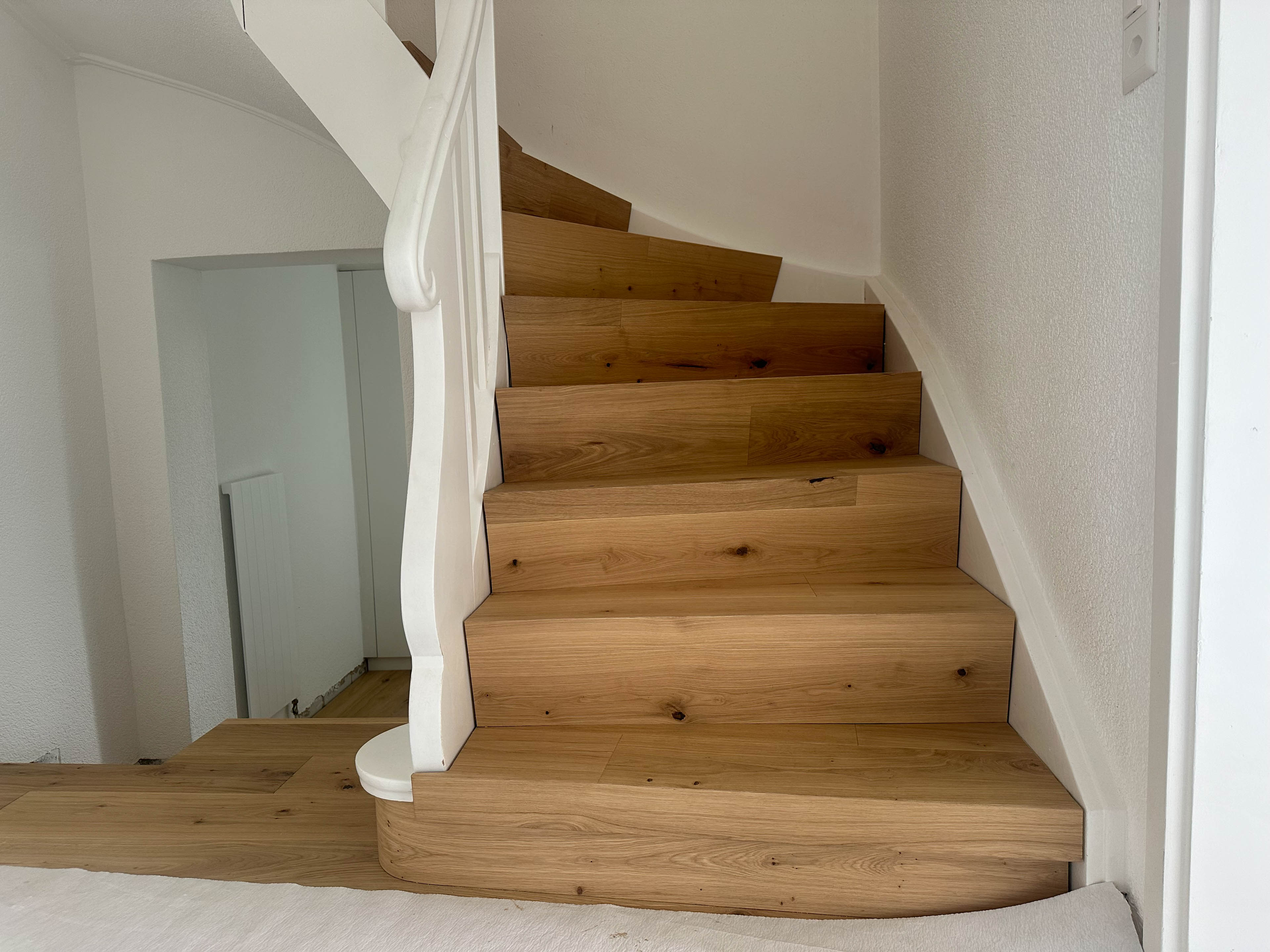 Landhausdiele Eiche im Einfamilienhaus